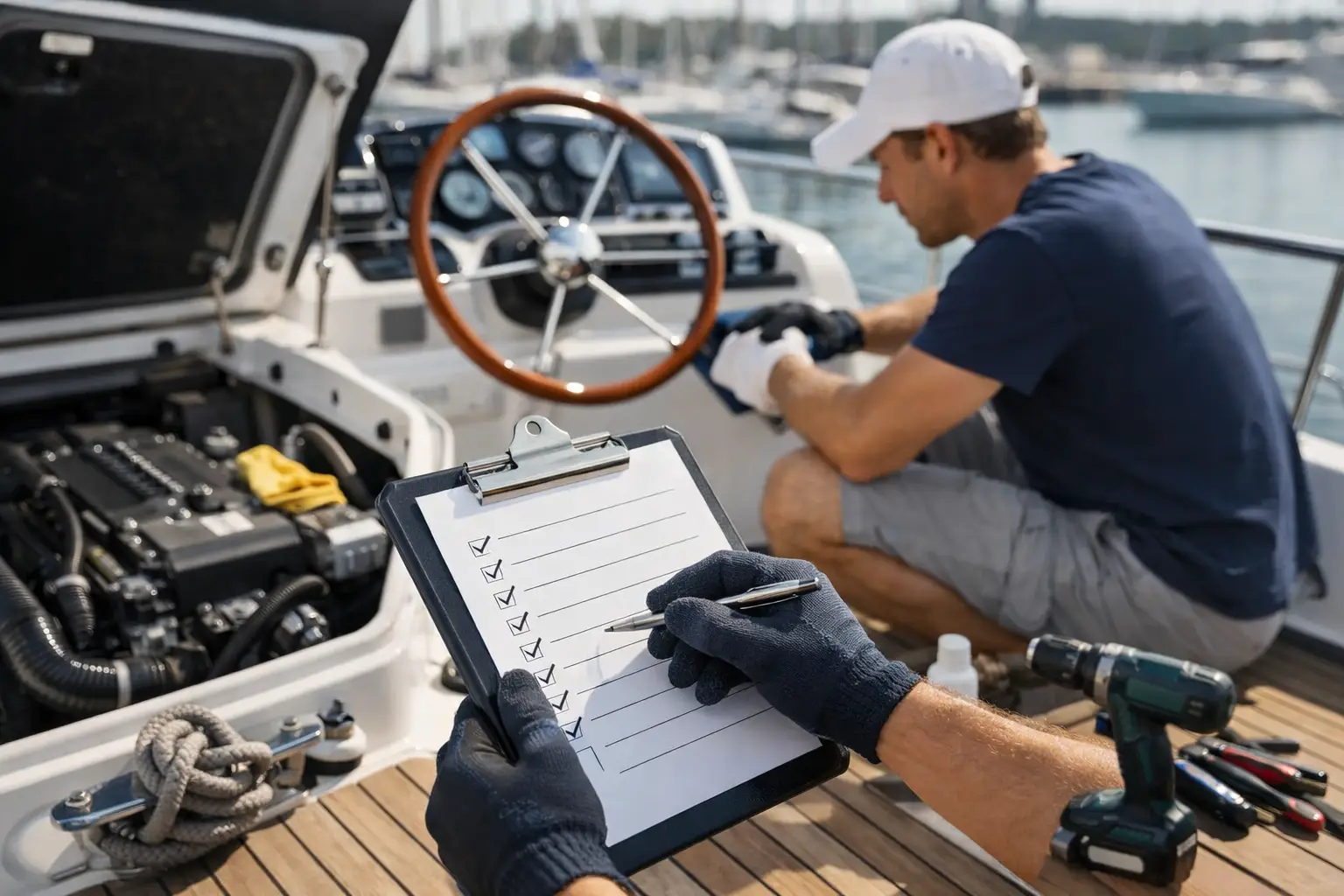 12-Point Preventive Yacht Maintenance Checklist