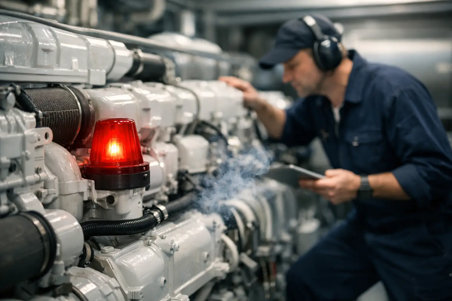 MAN Marine Engine Troubleshooting Warning Signs