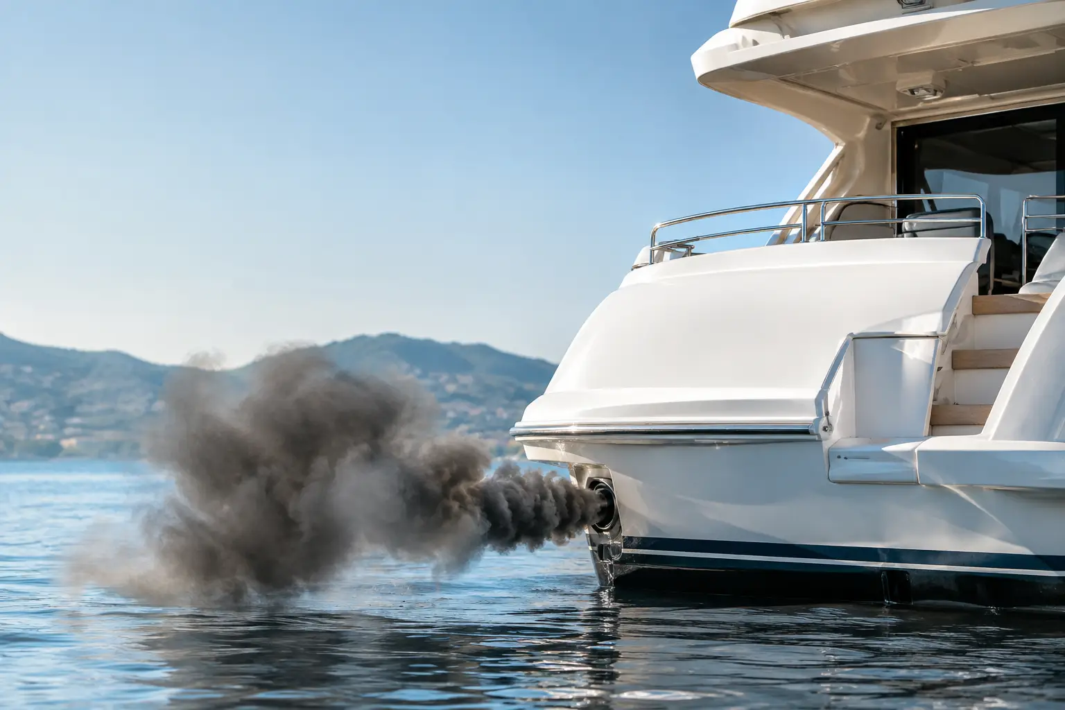 Diesel Smoke Causes Your Yacht Shouldn’t Ignore