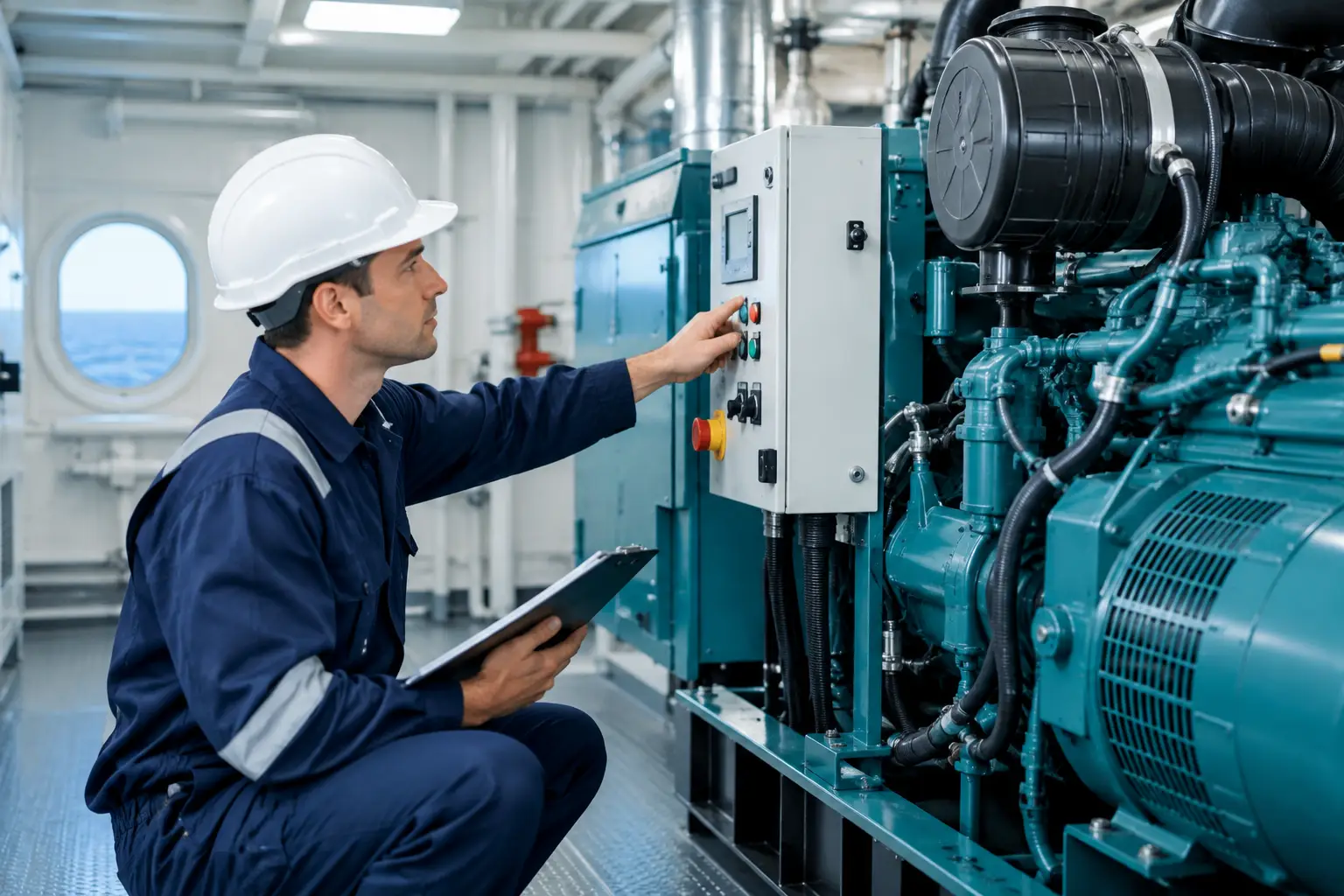 How to Test Generator Load on a Marine Diesel Vessel
