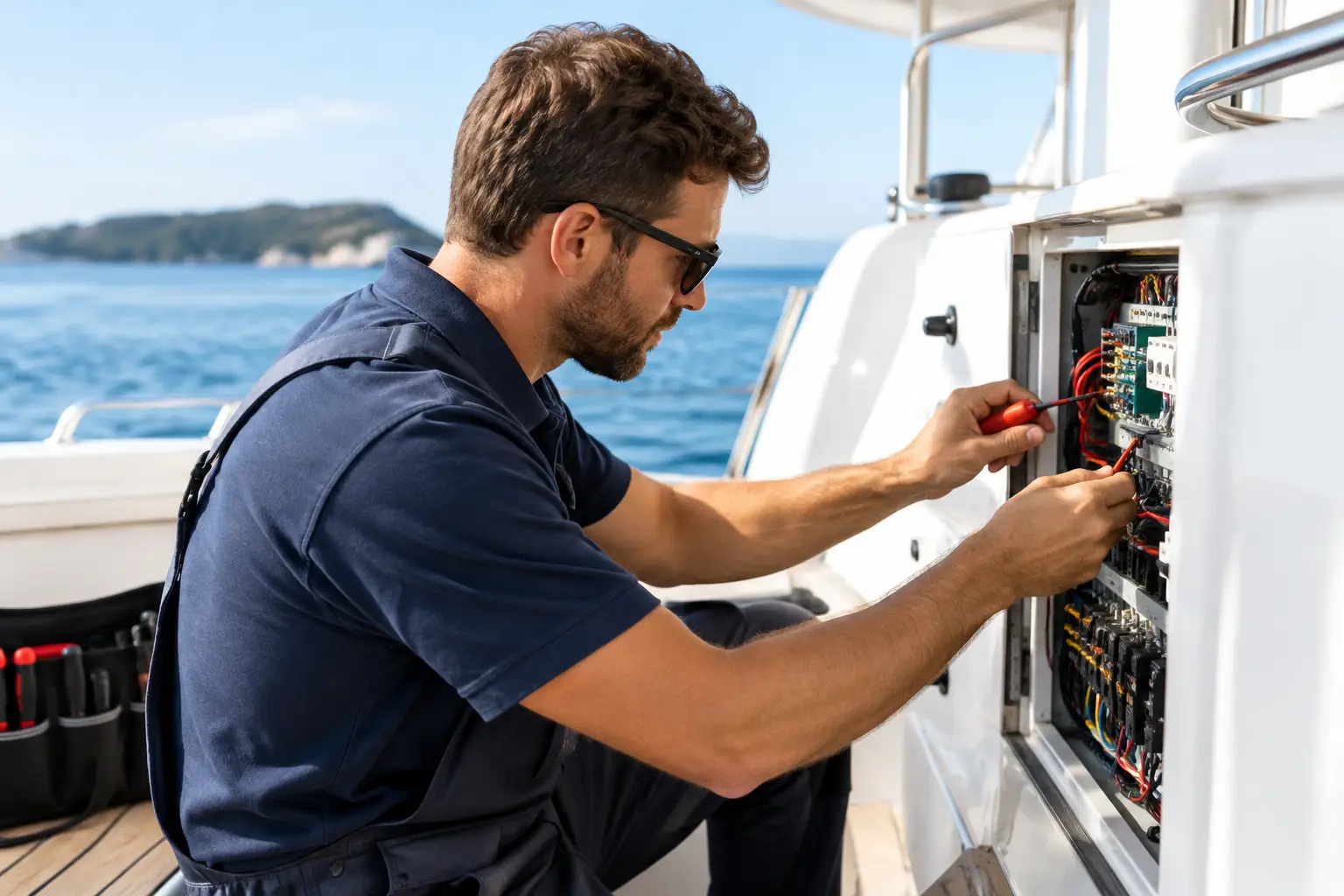 Marine Electrical Repair That Protects Your Yacht