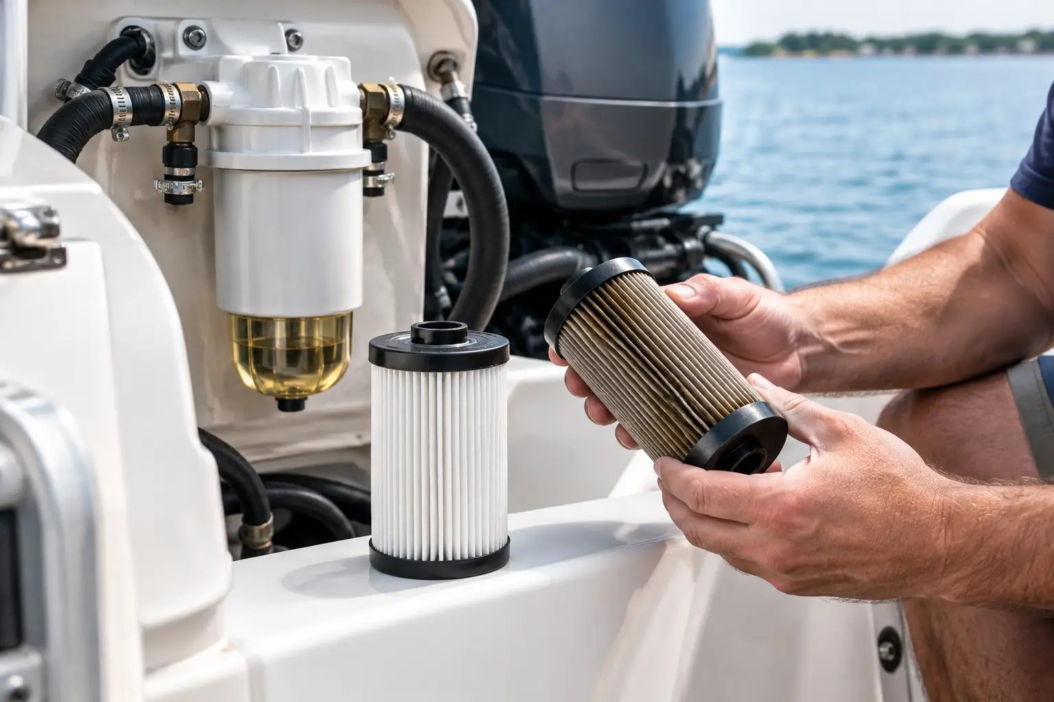 When to Replace Marine Fuel Filters on a Boat